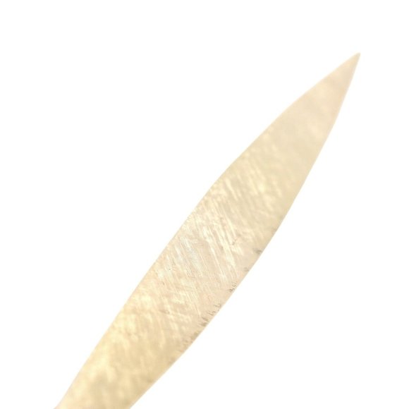 Rare! Vintage Authentic Cartier Dinh Van 18k Yellow Gold Long Quill Brooch Pin - Picture 8 of 12